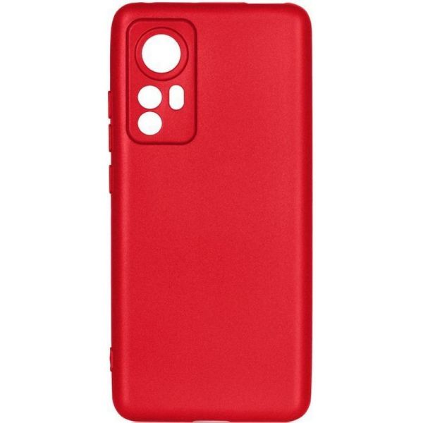 Чехол (клип-кейс) DF xiCase-63 [xicase-63 (red)] для Xiaomi 12/12X, красный