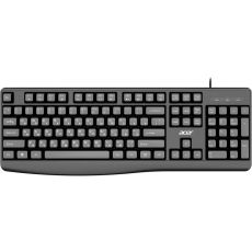 Клавиатура проводная Acer OKW301 USB, проводная, черный,