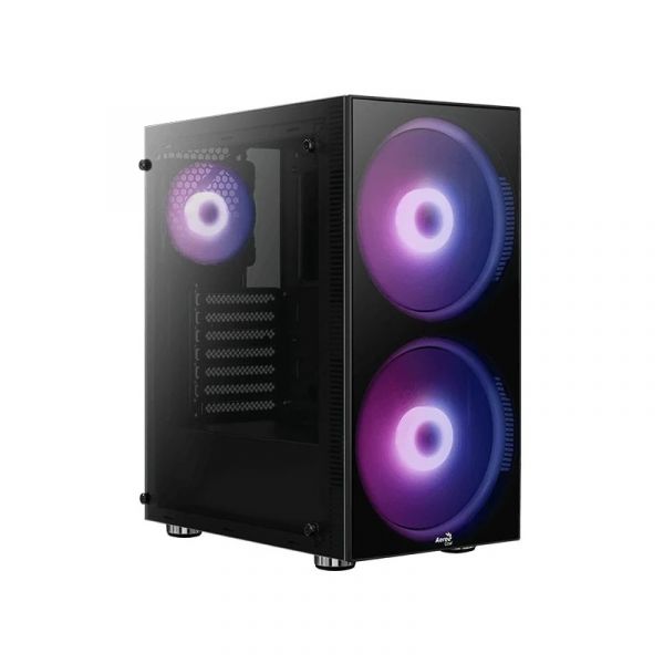 Корпус AeroCool Python Midi-Tower черный -G-BK-v1