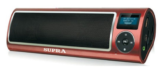 Магнитола Supra PAS-6255 кофейный