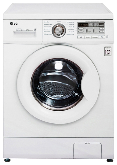 Стиральная машина LG F-80B8MD фронтальная 6 кг белый